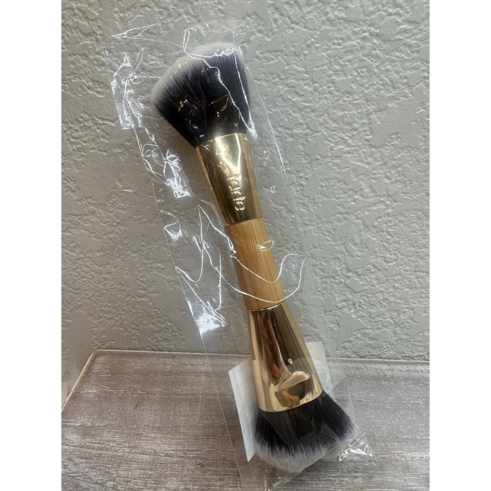 $24 🌙 tarte Double-Ended Cream & Powder Bronzer Blush BRUSH NEW SEALED